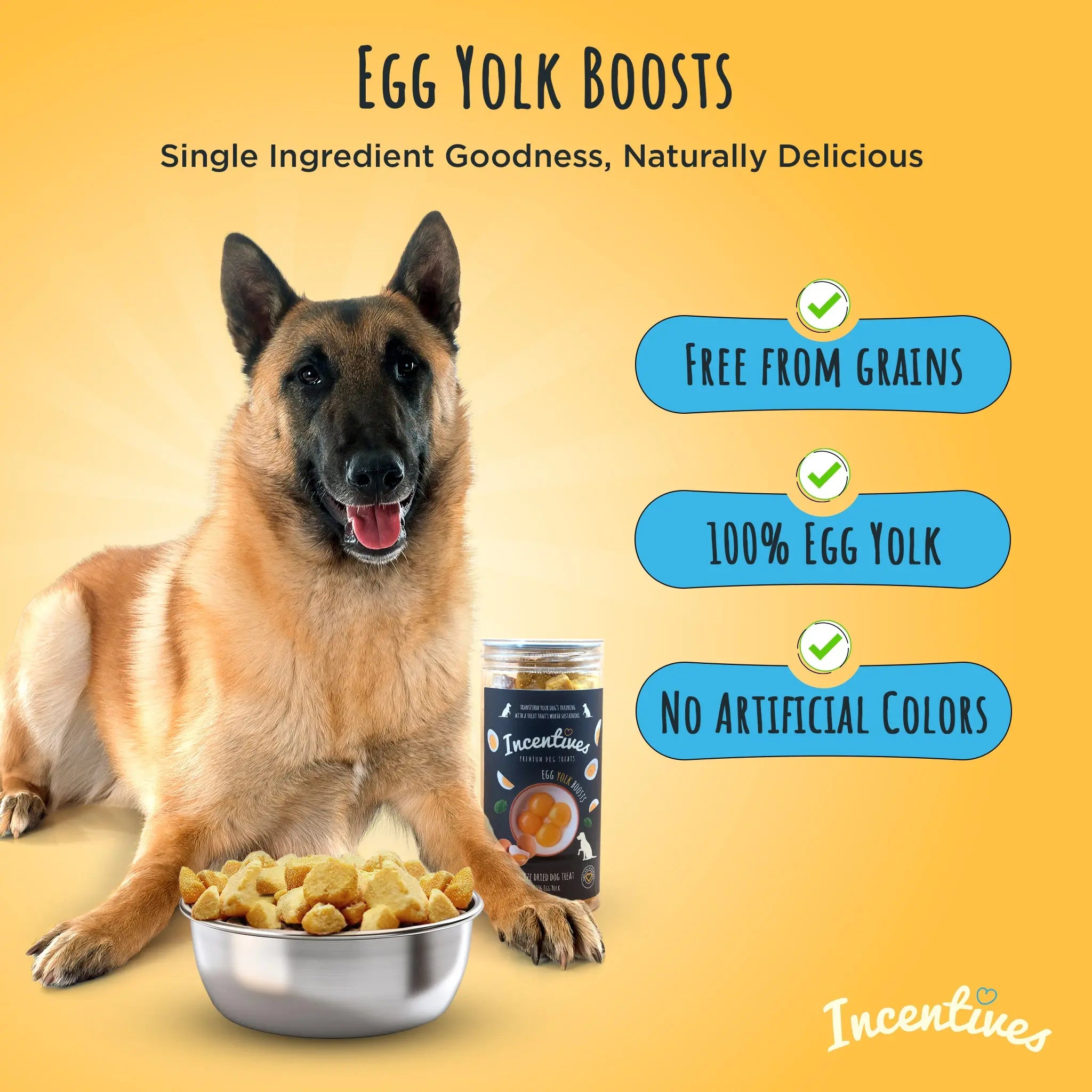 Egg Yolk Boosts Incentives Pets